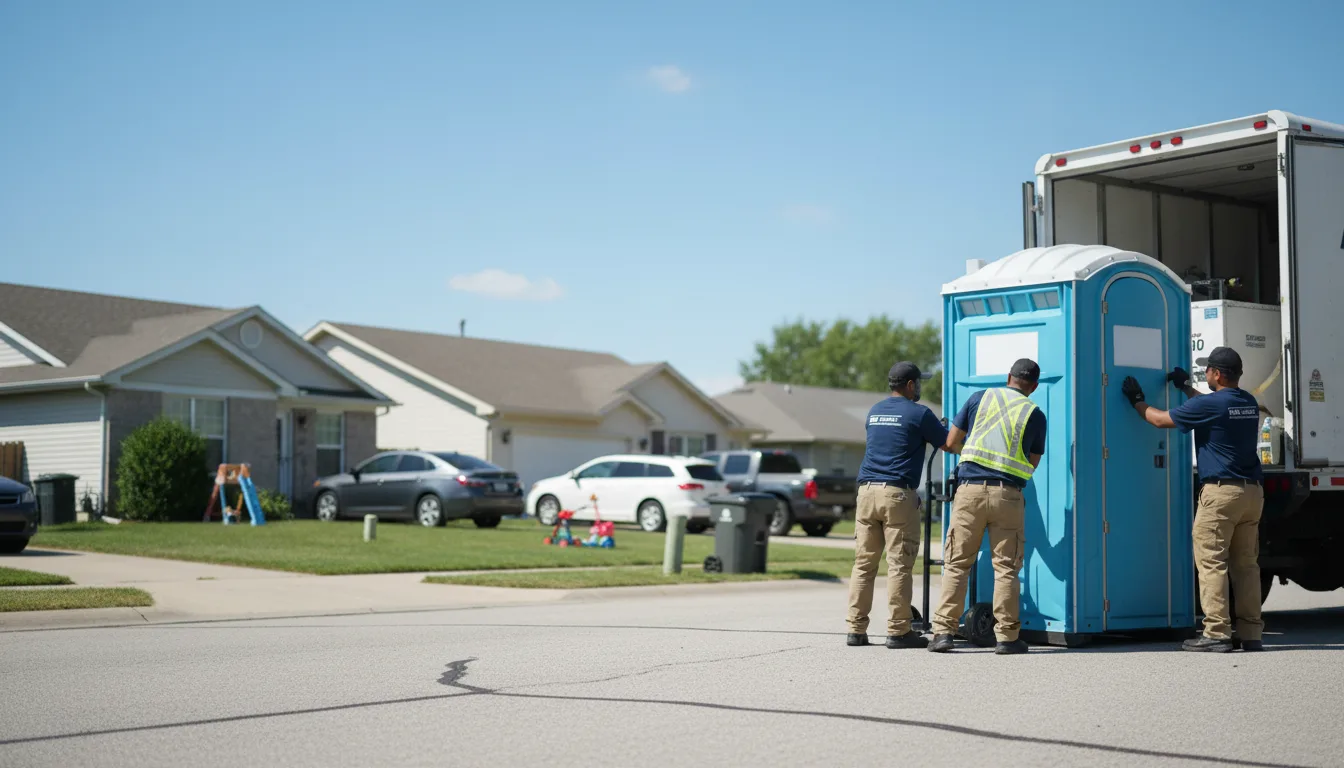 Standard Porta Potty Rentals in Toluca, IL near me